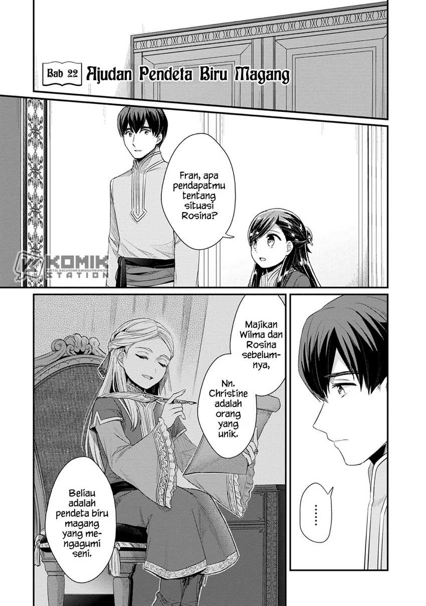 Honzuki no Gekokujou: Part 2 Chapter 22 Bahasa Indonesia